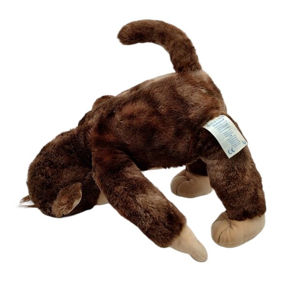 Build-A-Bear 2013 Monkey Plush Stuffed Toy + Clothes New York Shirt Denim Skirt - Picture 9 of 13